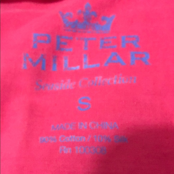 Peter Millar seaside collection coral button down - Picture 8 of 9